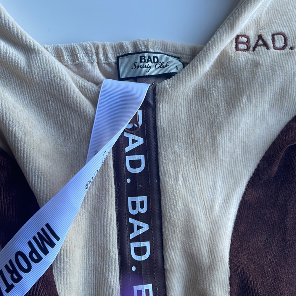 Bad Society Club Brown Corduroy Jumpsuit - Picture 5 of 13